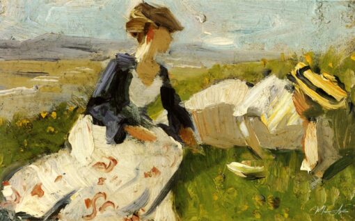 Deux femmes sur la colline – Franz Marc Franz Marc