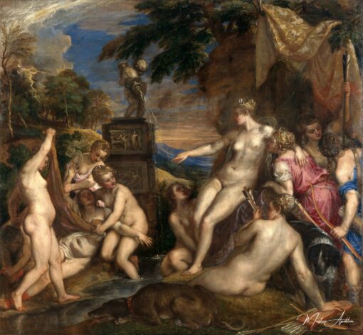 Diana et Callisto – Titien Titien