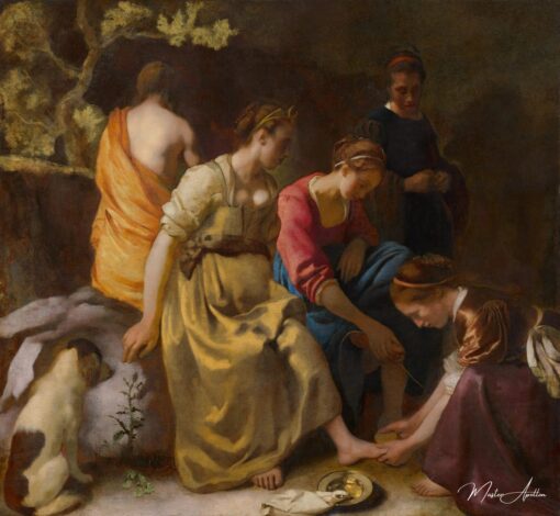Diane et ses compagnes – Johannes Vermeer Johannes Vermeer