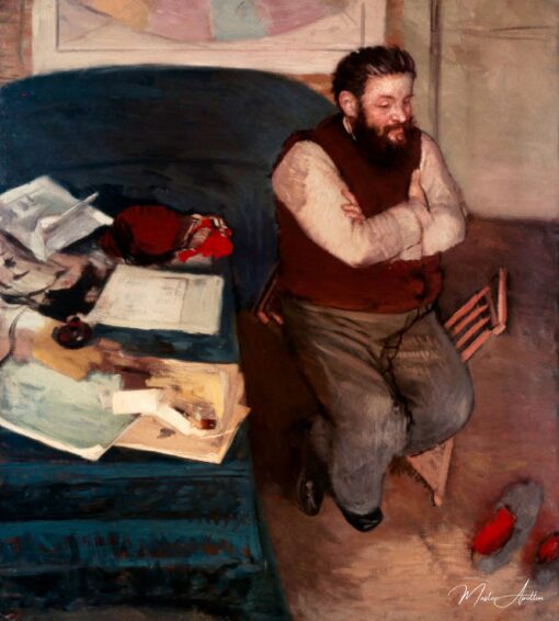 Diego Martelli – Edgar Degas Edgar Degas
