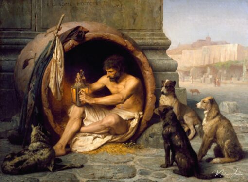 Diogène – Jean-Léon Gérôme Jean-Léon Gérôme 2