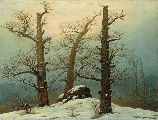 Dolmen sous la neige – Caspar David Friedrich Caspar David Friedrich