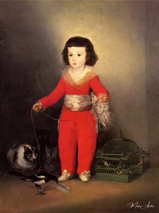 Don Manuel Osorio de Zuniga, enfant – Francisco de Goya Francisco de Goya