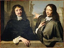 Double portrait de François Mansard et Claude Perrault – Philippe de Champaigne Philippe de Champaigne
