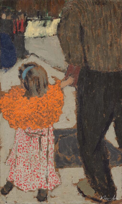 Enfant portant un foulard rouge – Édouard Vuillard Édouard Vuillard