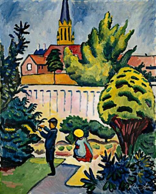 Enfants dans le jardin – August Macke August Macke