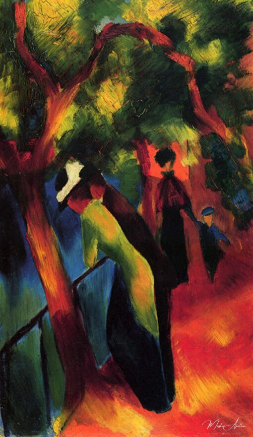 Ensoleillé – August Macke August Macke