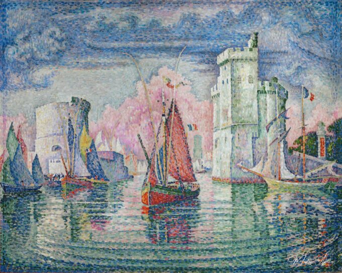 Entrée du port de la Rochelle – Paul Signac Paul Signac