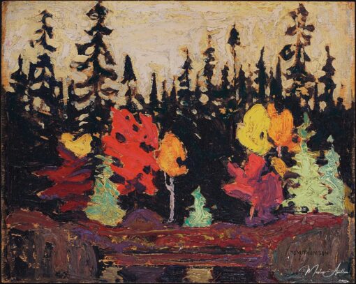 Épicéa noir et érable – Tom Thomson Tom Thomson