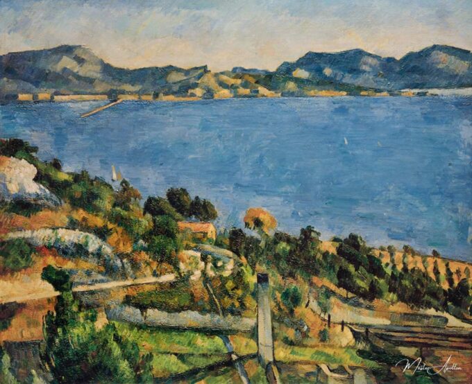 Estaque paysage au golfe de Marseille – Paul Cézanne Paul Cézanne