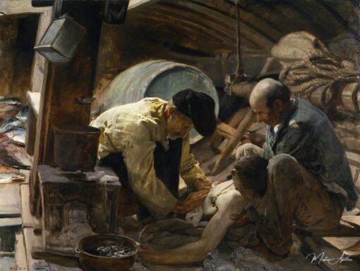 Et en plus elles disent que le poisson est cher ! – Sorolla Joaquín Sorolla