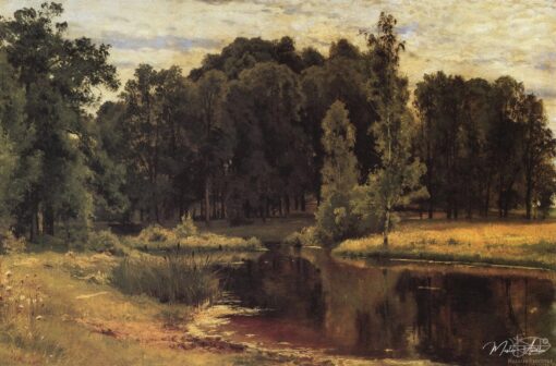 Étang dans un vieux parc – Ivan Shishkin Ivan Shishkin