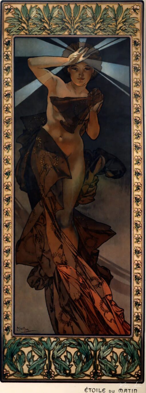 Étoile du matin – Mucha Alphonse Mucha 2