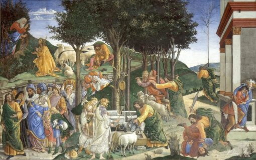 Examens de Moïse – Sandro Botticelli Sandro Botticelli