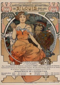 Exposition universelle de St Louis 1904 – Mucha Alphonse Mucha