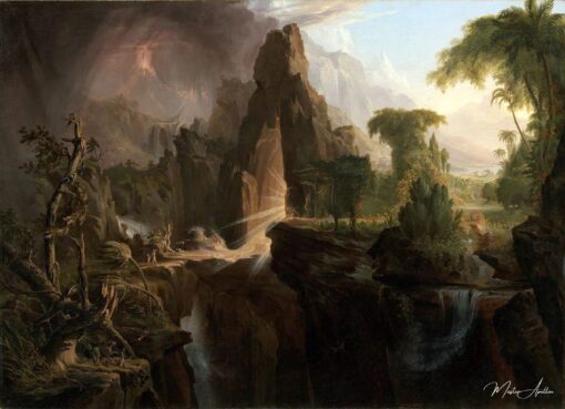 Expulsion du jardin d’Eden – Thomas Cole Thomas Cole 2