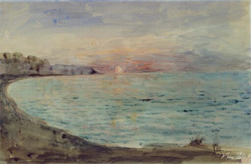 Falaises près de Dieppe – Eugène Delacroix Eugène Delacroix