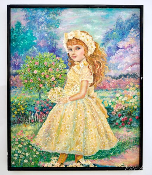 Fée des Fleurs de Marguerite | 50 x 65 cm La Galerie d'art en ligne art gallery 4