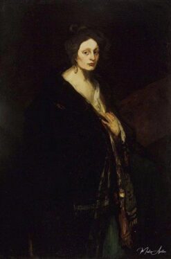 Femme à Manteau – Robert Henri Robert Henri