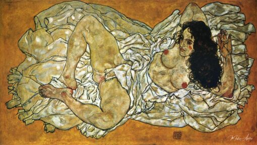Femme allongée – Egon Schiele Egon Schiele