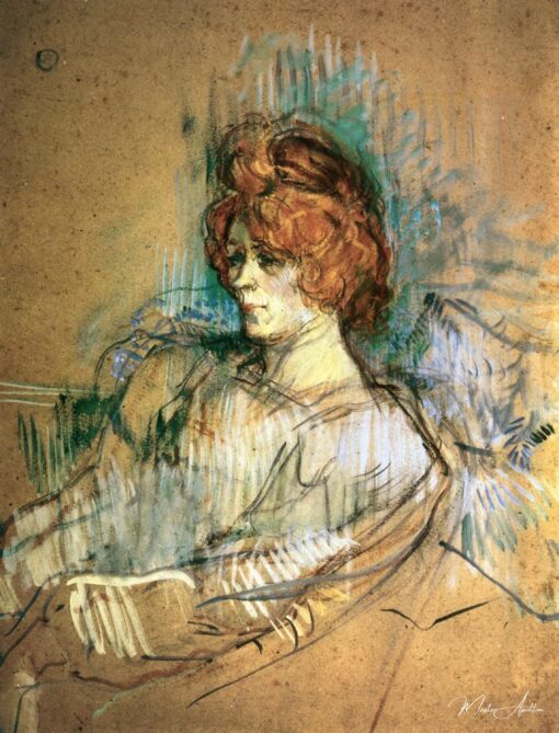Femme assise – Toulouse Lautrec Henri de Toulouse-Lautrec