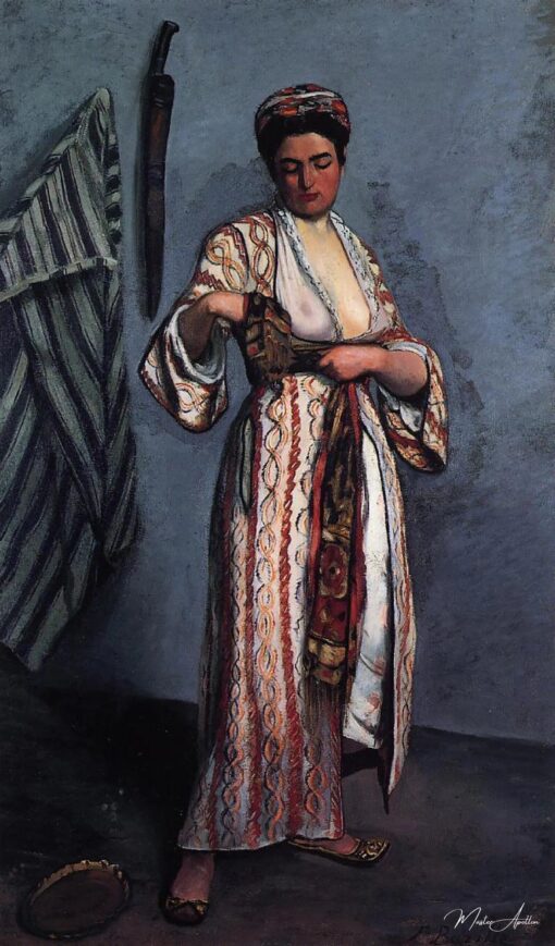 Femme en costume mauresque – Frédéric Bazille Frédéric Bazille