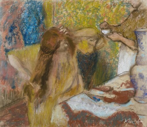 Femme près des toilettes, 1894 – Edgar Degas Edgar Degas