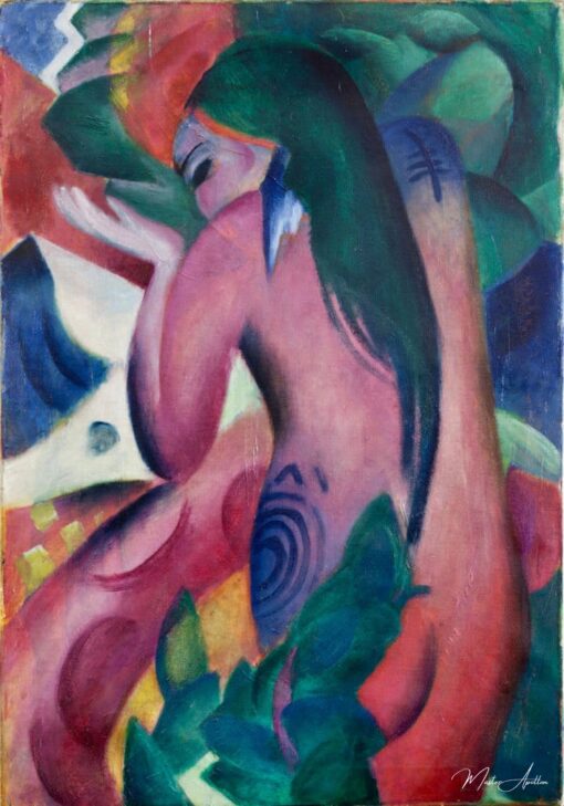 Femme rouge – Franz Marc Franz Marc