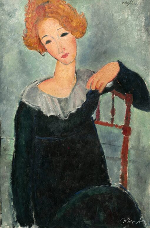 Femme rousse 1917 – Amedeo Modigliani Amedeo Modigliani