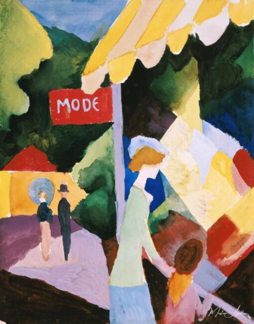 Fenêtre de mode – August Macke August Macke