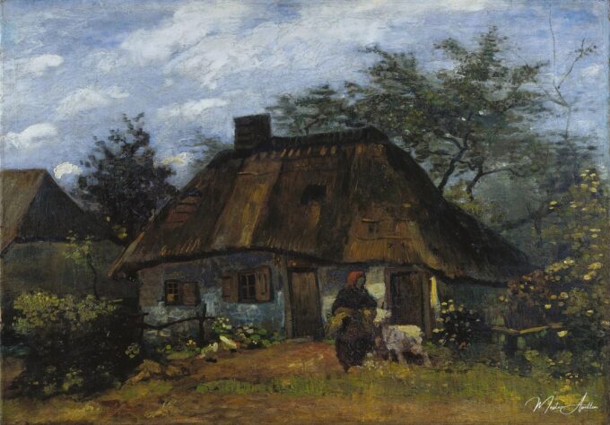 Ferme à Nuenen – Van Gogh Vincent Van Gogh