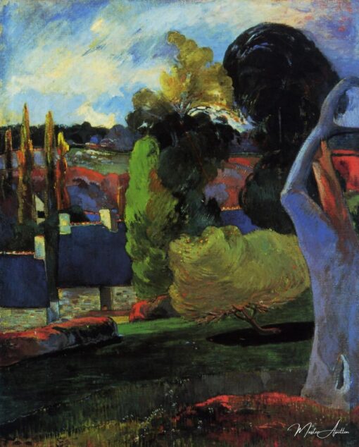 Ferme en Bretagne – Paul Gauguin Paul Gauguin