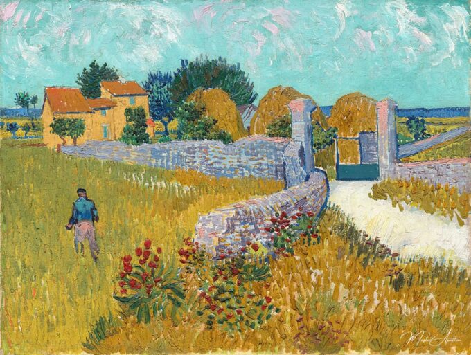 Ferme en Provence – Van Gogh Vincent Van Gogh
