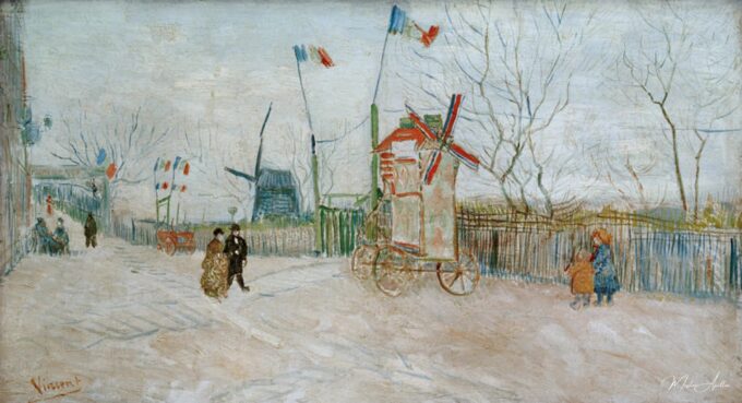 Fête à Montmartre – Van Gogh Vincent Van Gogh