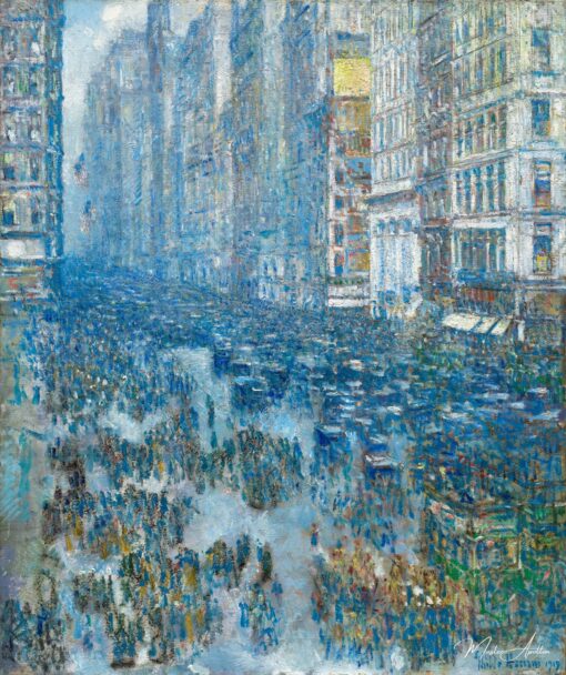 Fifth Avenue – Childe Hassam Childe Hassam