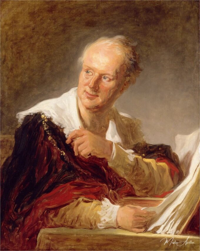 Figure de fantaisie autrefois désignée à tort comme Denis Diderot – Jean-Honoré Fragonard Jean-Honoré Fragonard 2