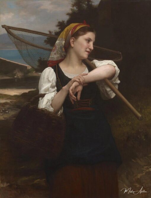 Fille de pêcheur – William Bouguereau William Bouguereau