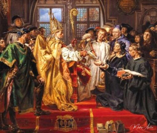 Founding of the Lubrański Academy in Poznań – Jan Matejko Jan Matejko