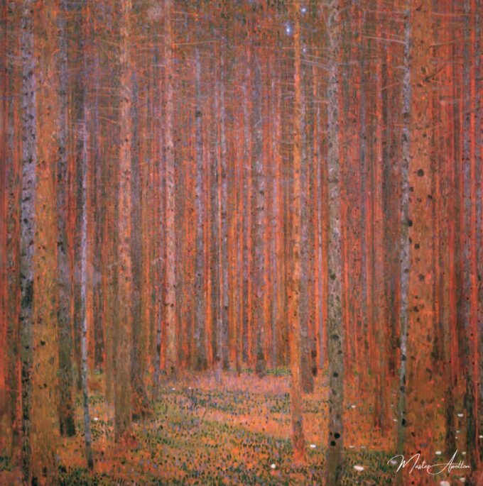 Forêt de sapins I – Gustav Klimt Gustav Klimt