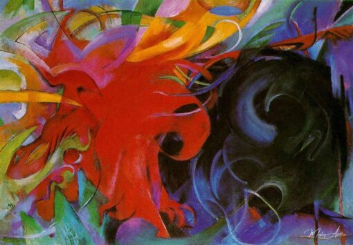Formes combattantes – Franz Marc Franz Marc