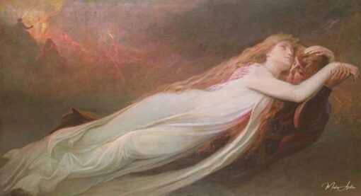 Francesca da Rimini et Paolo Malatesta – Lionel Royer Lionel Royer 2