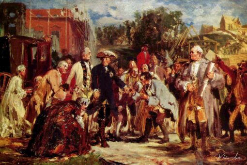 Frédéric le Grand en voyage – Adolph von Menzel Adolph von Menzel