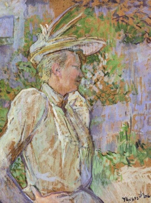 Gabrielle la danseuse – Toulouse Lautrec Henri de Toulouse-Lautrec