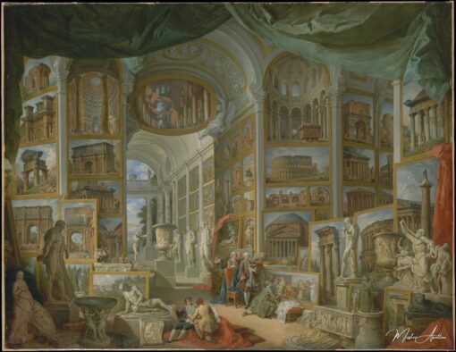 Galerie de vues de la Rome antique – Giovanni Paolo Panini Giovanni Paolo Panini 2