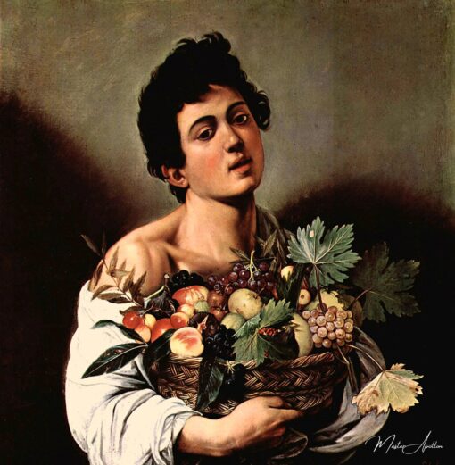 Garçon avec un panier de fruits – Caravage Le Caravage