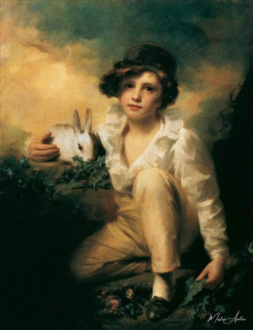 Garçon et Lapin – Sir Henry Raeburn Henry Raebur
