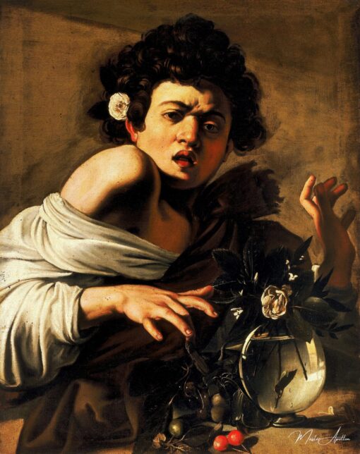 Garçon mordu par un lézard – Caravage Le Caravage