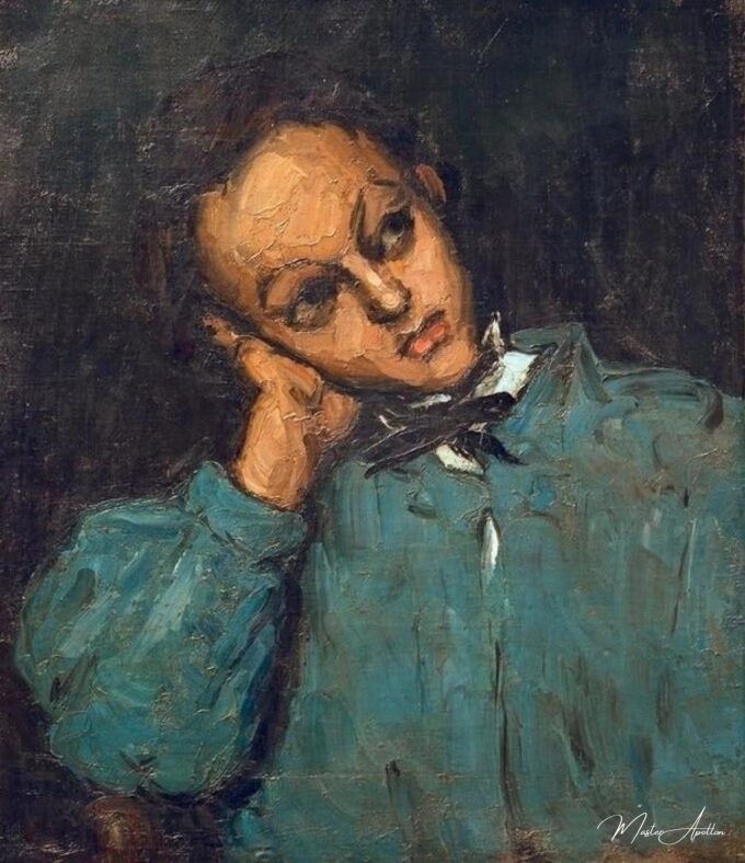 Garçon s’appuyant sur sa main – Paul Cézanne Paul Cézanne