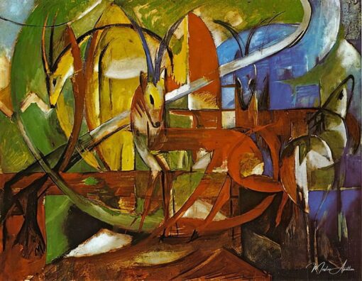 Gazelles – Franz Marc Franz Marc