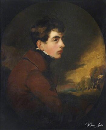George Gordon Noel, Lord Byron, Poète – Thomas Lawrence Thomas Lawrence
